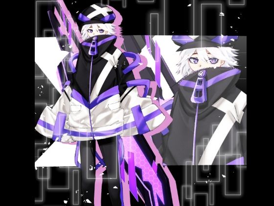 立ち絵素材  サイバーパンク風の少年水の木  エロ画像757684